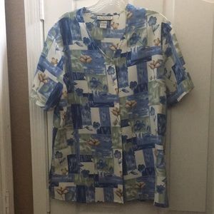 FINAL MARKDOWN Ladies notations blouse medium